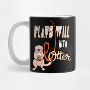 Otter gifts for otter lovers ,her Otter half Mug